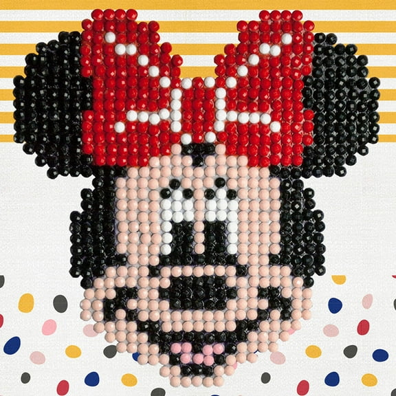 Diamond Dotz Minnie Mouse Disney Diamond Painting Kits for Adults - Diamond Art Kits a Relaxing Creative Craft Kit with Dotz Gems 3.5"x3.5"