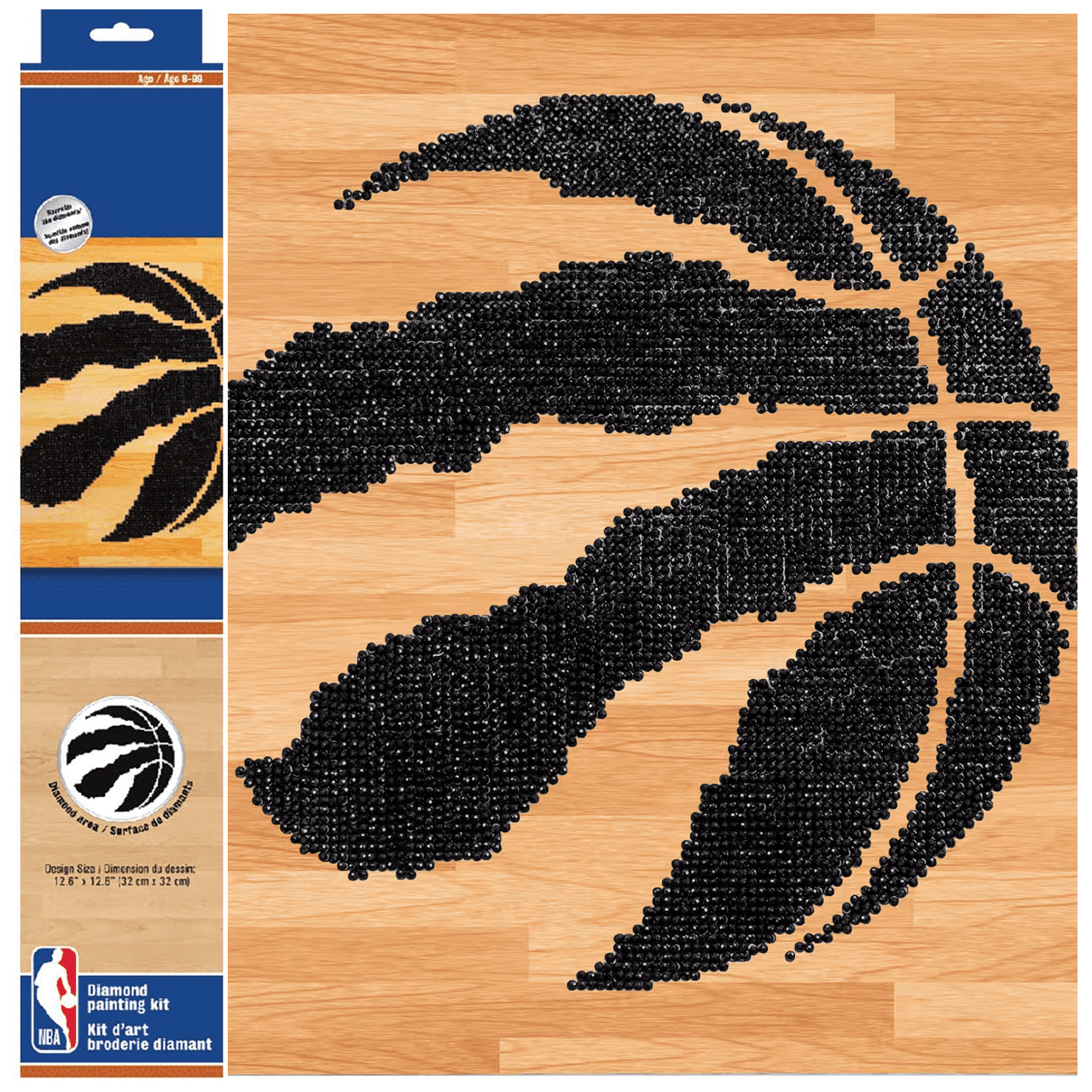 Diamond Dotz NBA Toronto Raptors Basketball Diamond Painting Kits for ...