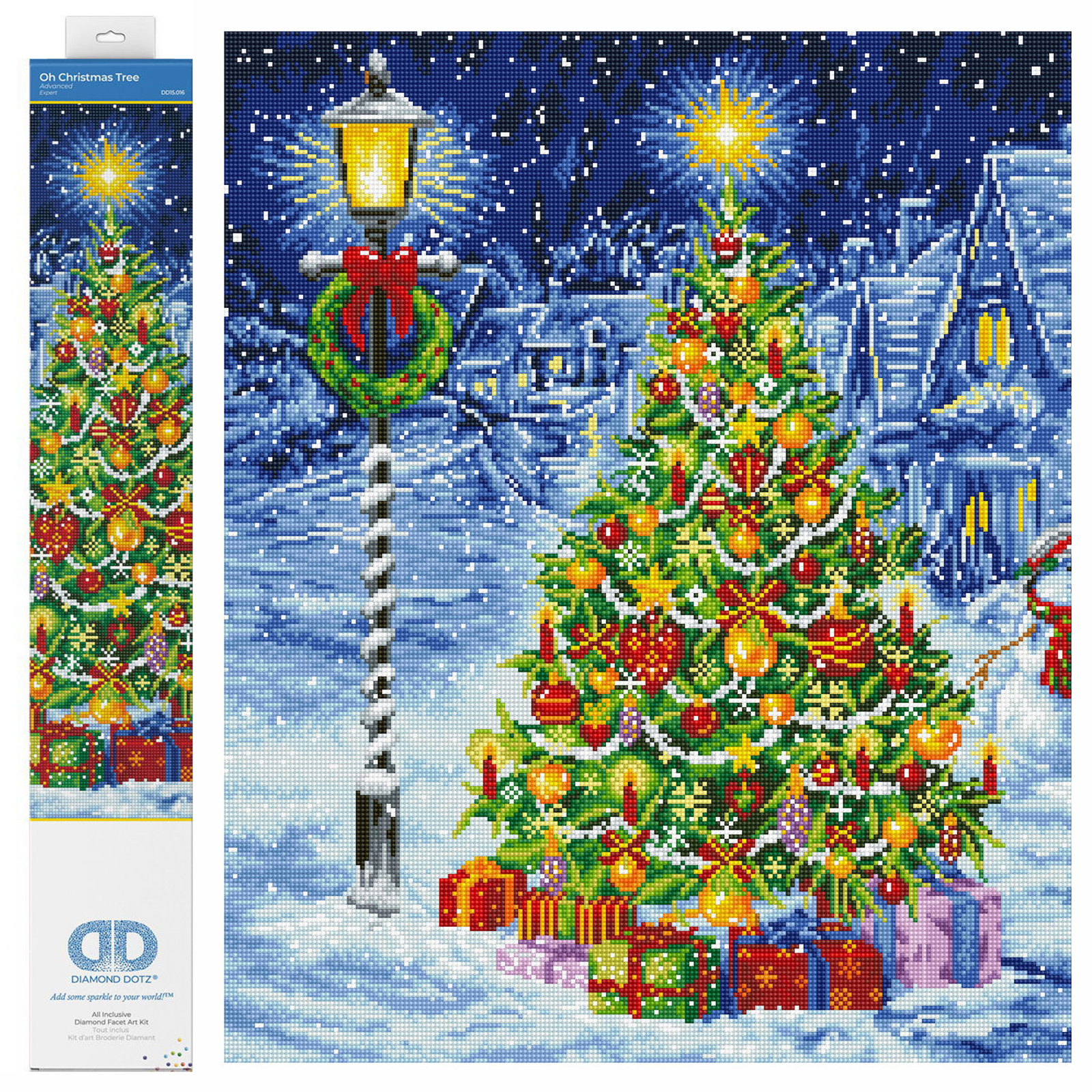 Costway 4 ft. Pre-Lit Fiber Optic Artificial PVC Christmas
