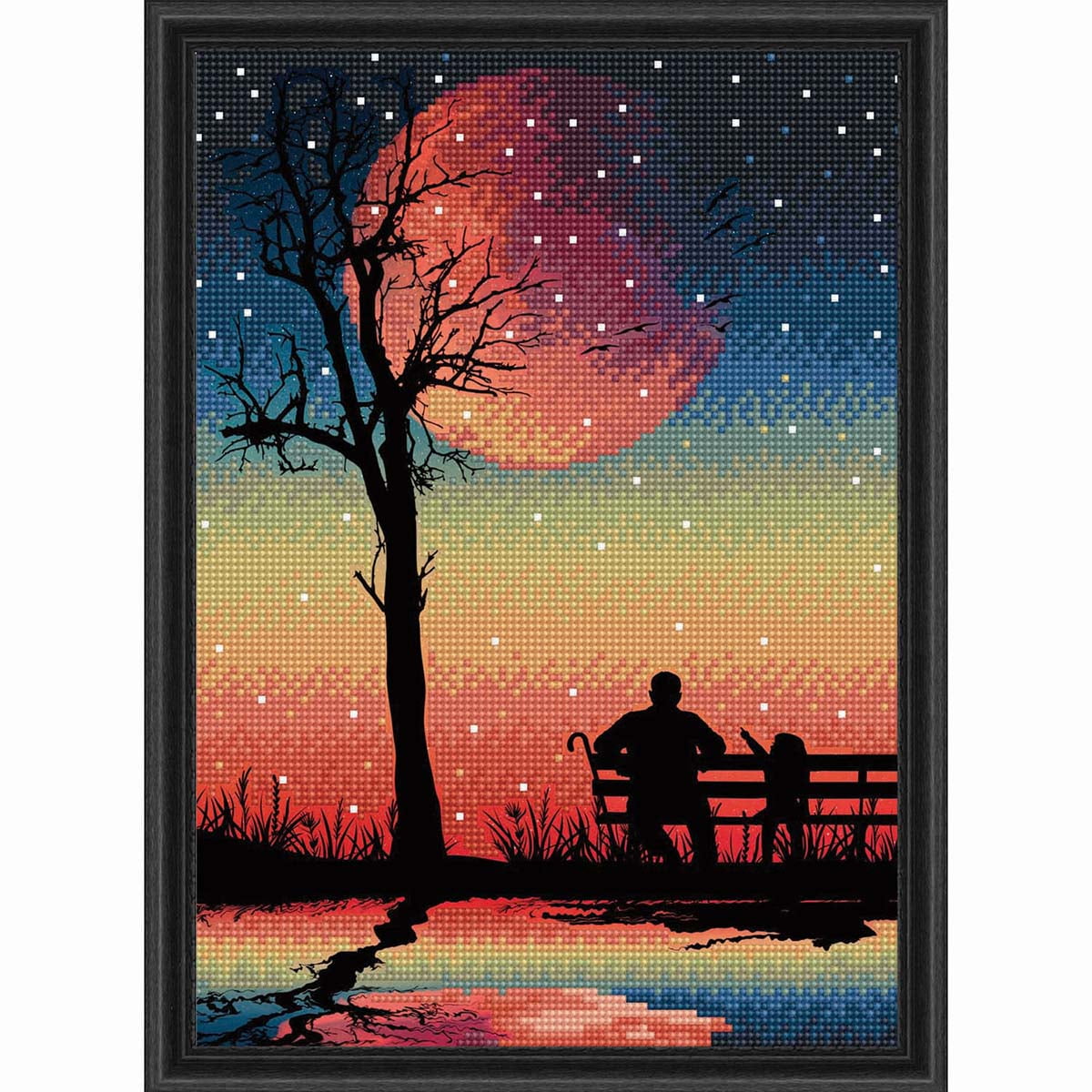 Diamond Dotz® Priceless Moments Kit & Frame Diamond Painting