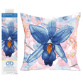 thumbnail image 1 of Diamond Dotz Sparkle Garden Blue Pillow Floral Diamond Painting Kits for Adults - Diamond Art Kits a Relaxing Creative Craft Kit with Dotz Gems  17.7"x17.7", 1 of 5
