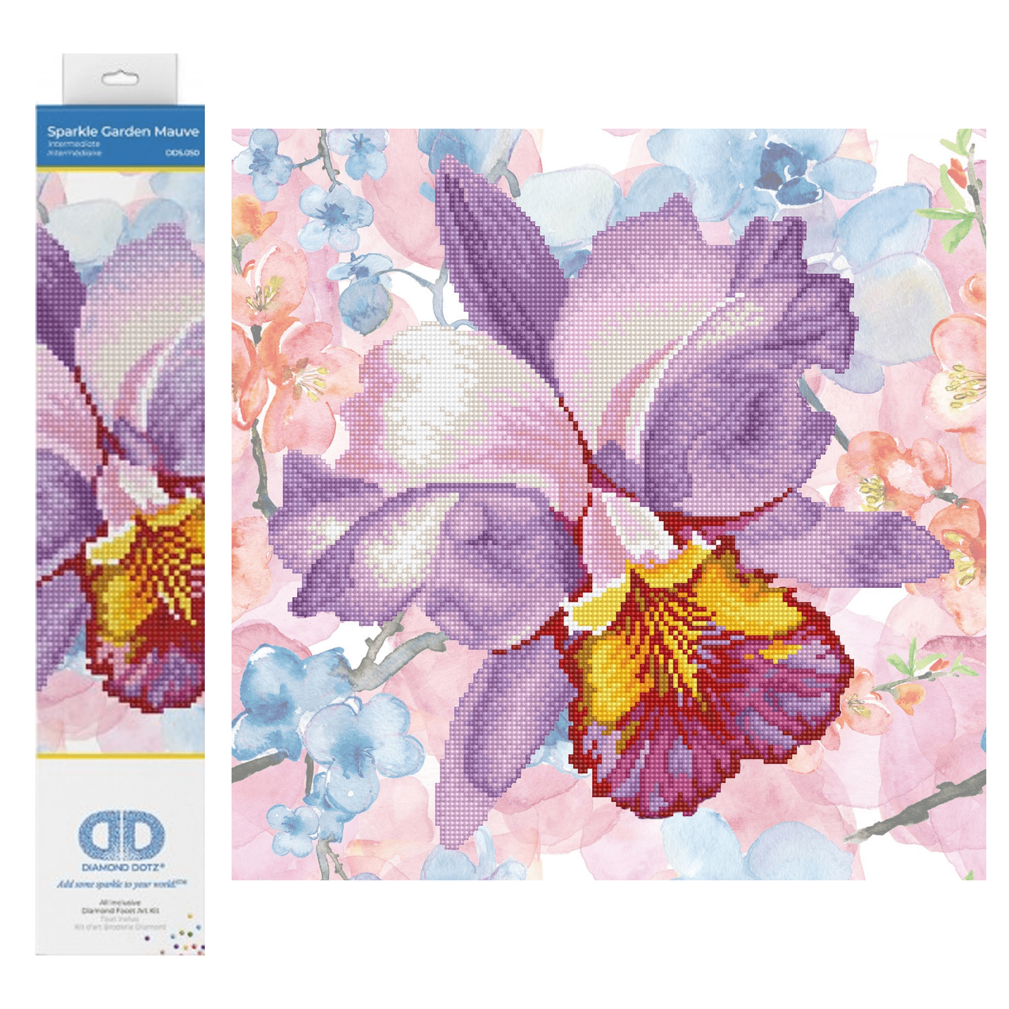 Sparkle Garden Mauve