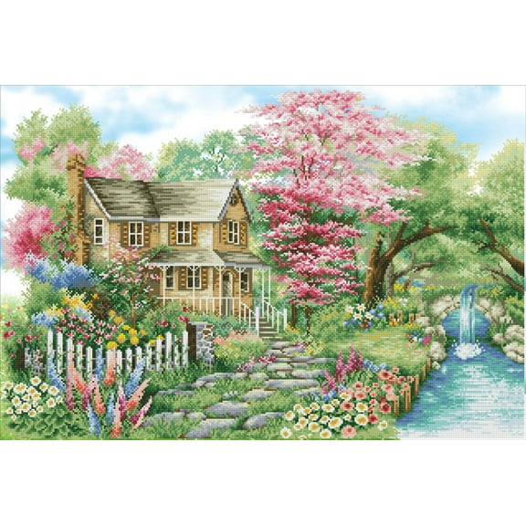 Diamond Dotz Spring Sparkle Diamond Painting Kits for Adults - Diamond Art Kits a Relaxing Creative Craft Kit with Dotz Gems 35.4x24