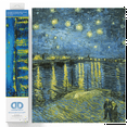 thumbnail image 1 of Diamond Dotz Starry Night Over the Rh?ne (apr?s Van Gogh) Diamond Painting Kits for Adults - Diamond Art Kits a Relaxing Creative Craft Kit with Dotz Gems, 1 of 3