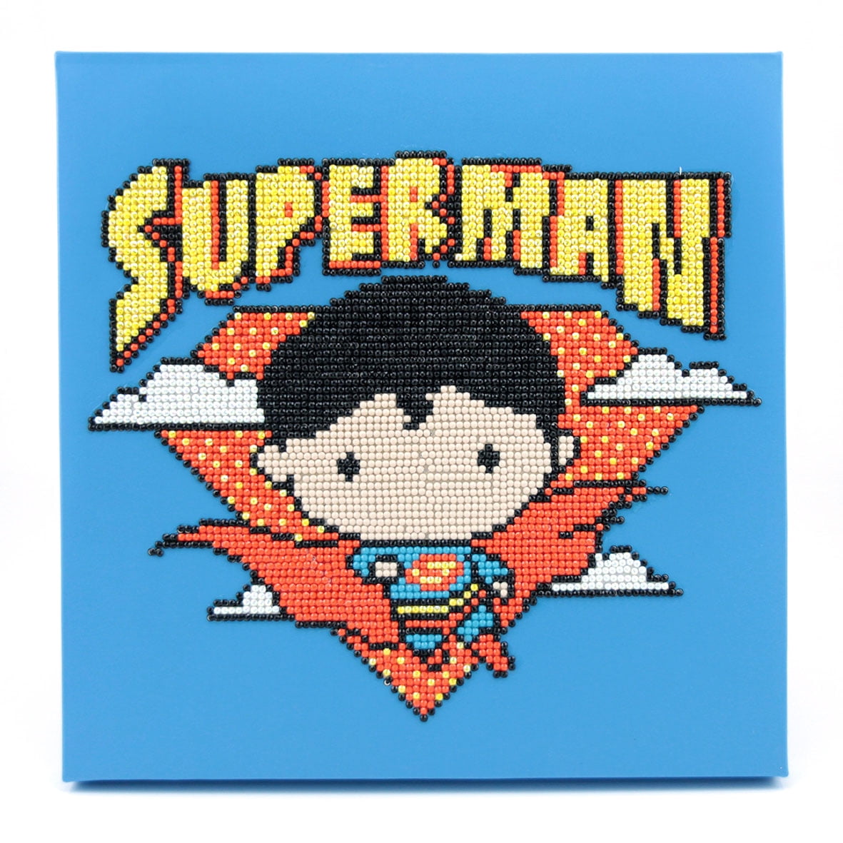 Diamond Dotz Superman DC Diamond Painting Kits for Adults - Diamond Art Kits a Relaxing Creative Craft Kit with Dotz Gems 11" x 11"