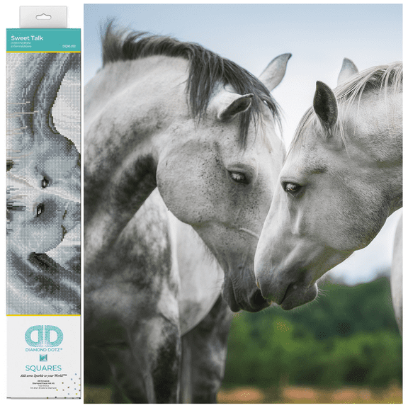 Diamond Dotz Sweet Talk Horse Diamond Painting Kits for Adults - Diamond Art Kits a Relaxing Creative Craft Kit with Dotz Gems