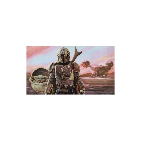 Diamond Dotz The Mandalorian Star Wars Diamond Painting Kits for Adults - Diamond Art Kits a Relaxing Creative Craft Kit with Dotz Gems 39.4"x21.6"