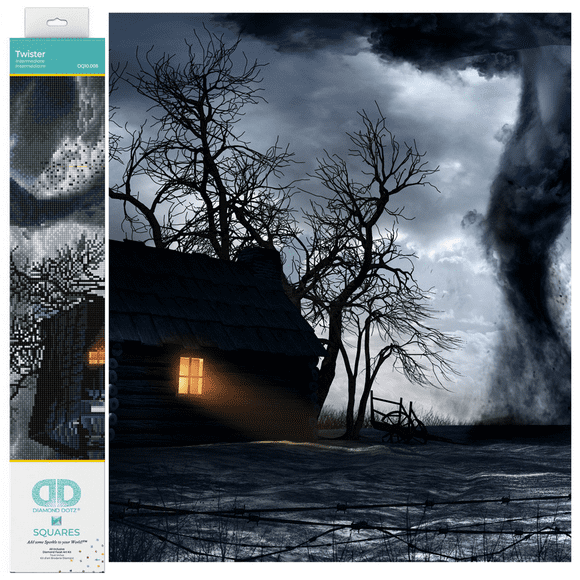 Diamond Dotz Twister Diamond Painting Kits for Adults - Diamond Art Kits a Relaxing Creative Craft Kit with Dotz Gems 12.6x20.5