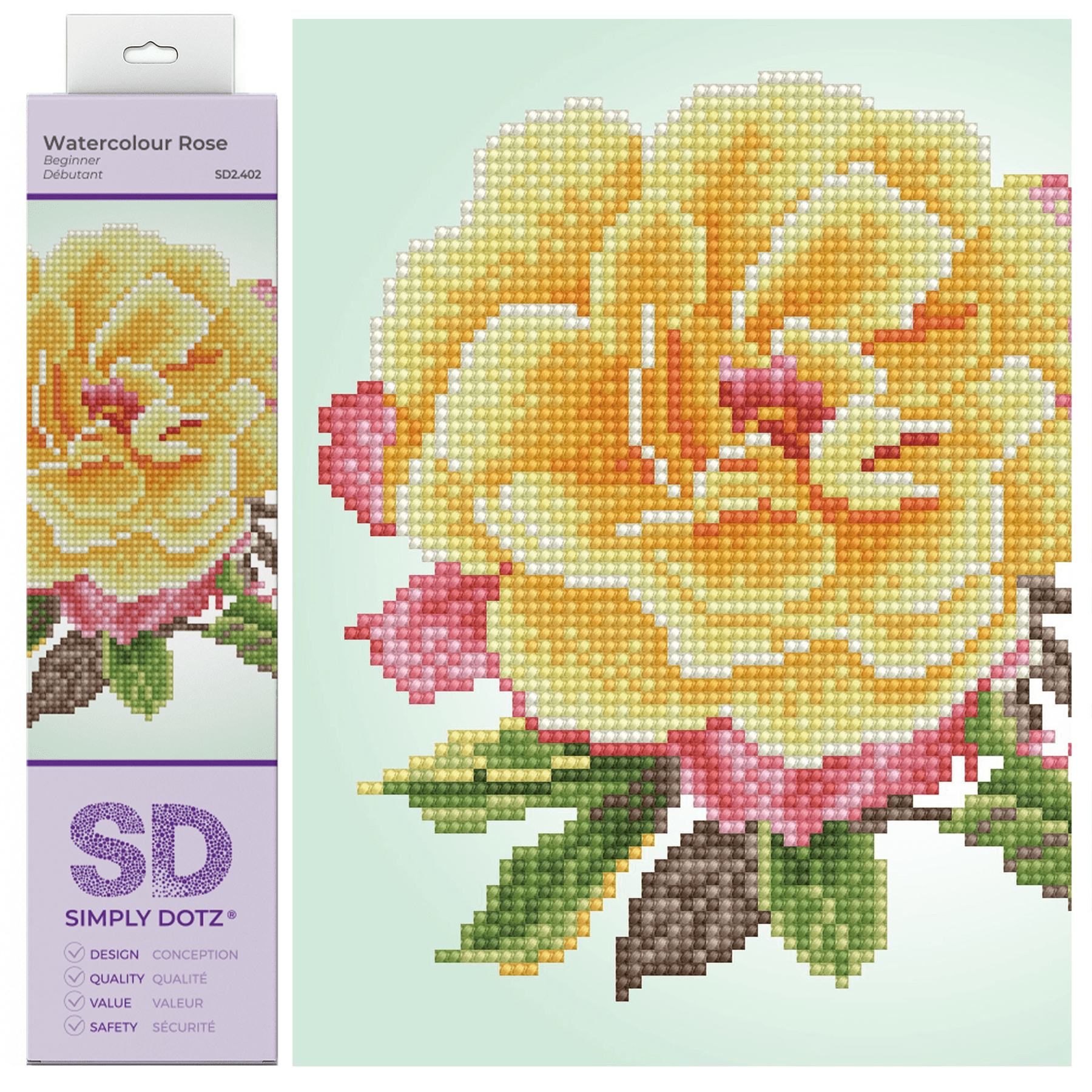 Watercolour Rose