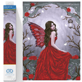 thumbnail image 1 of Diamond Dotz Winter Rose Fairy Diamond Painting Kits for Adults - Diamond Art Kits a Relaxing Creative Craft Kit with Dotz Gems 20.5x26.8, 1 of 6