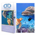 thumbnail image 1 of Diamond Dotz at Home Sea Frolic Diamond Painting Kits for Adults - Diamond Art Kits a Relaxing Creative Craft Kit with Dotz Gems 11.8x7.9, 1 of 4
