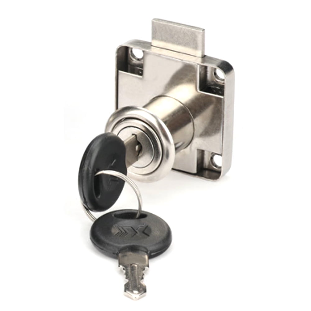 Diamond Double Key Open Drawer Door Lock Antitheft Cam Mailbox