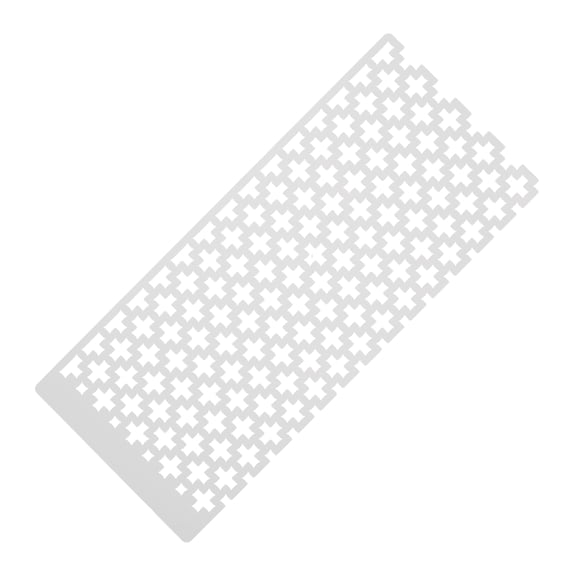 Diamond Drawing Ruler Square Dot with 599 Blank Grids for Drill Art Crafts