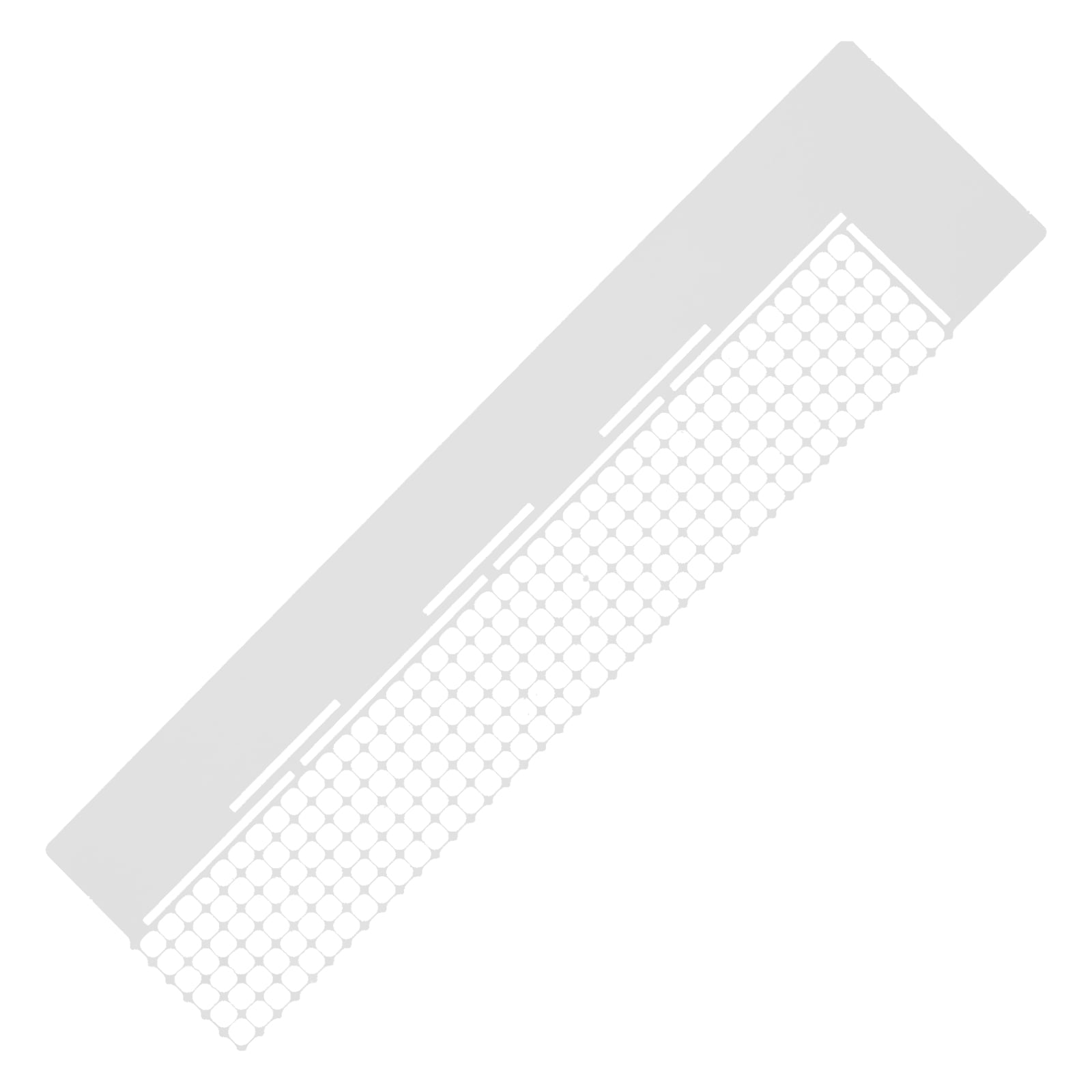 Diamond Core Ruler Diamond Drawing Ruler with 240 Blank Grids for Drill Art Crafts (#140 ...
