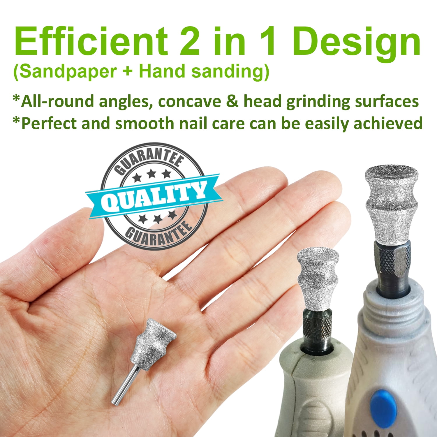 Diamond Dremel Dog Nail Grinder Attachment, Diamond Rotory Bit for Dogs ...