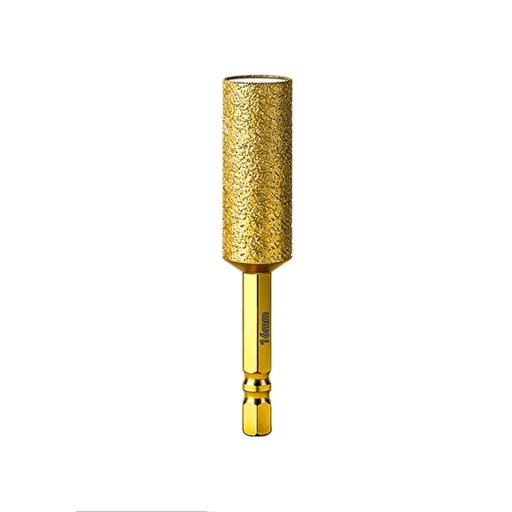 Diamond Drill Bit Hex Shank Hole Cutter, Glass Tile Drill Bit for Ceramic Glass Granite Precision Drilling Wear Resistant Tool for Home Renovation Bathroom DIY