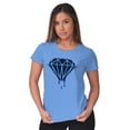 thumbnail image 1 of Diamond Dripping Fashionable Girly Women's T Shirt Ladies Tee Brisco Brands S, 1 of 6