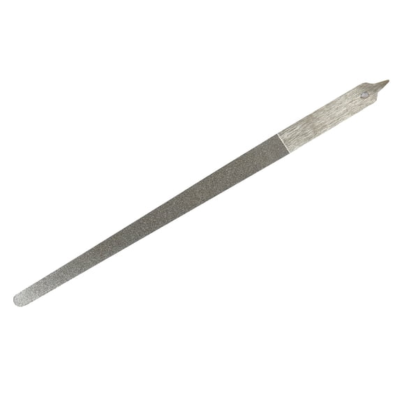 Diamond Dust Nail File - Stainless Steel Nail Dresser - 9 Inch