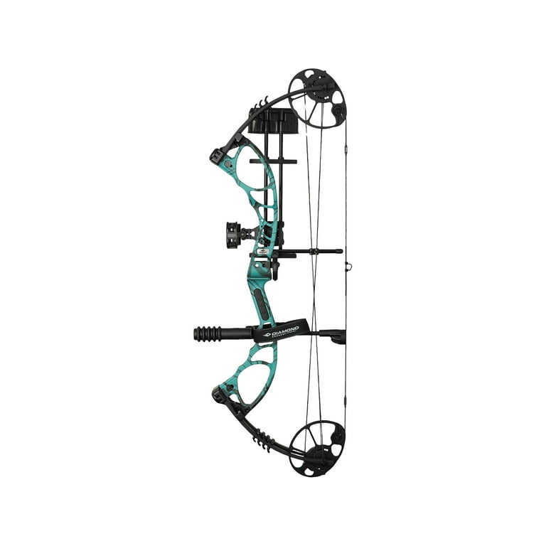 Diamond Edge XT Compound Bow Package Right Hand 70 lb Teal Country