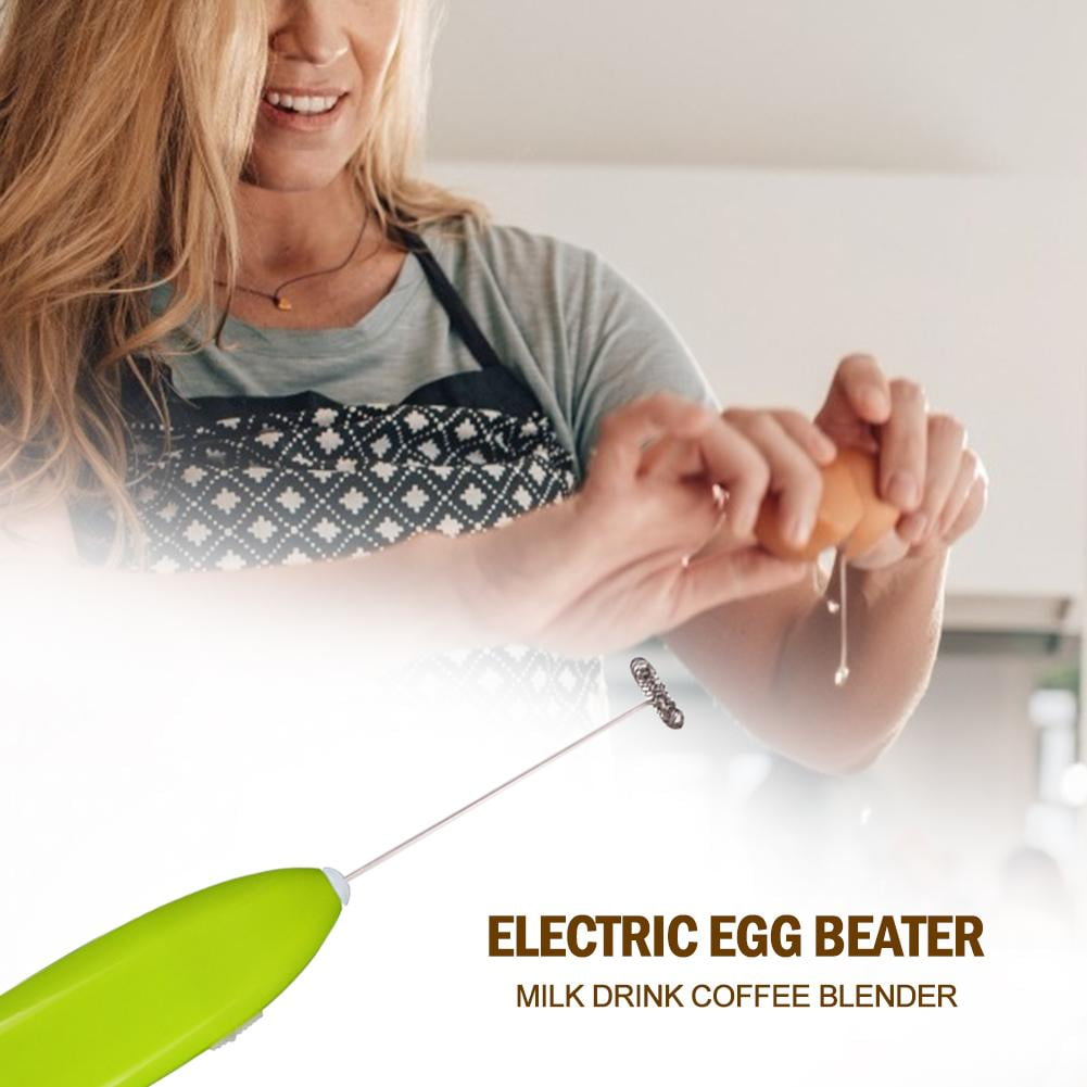 Diamond Electric Eggbeater Milk Drink Coffee Blender Egg Beater Stirrer