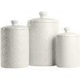 thumbnail image 1 of Diamond Embossed Kitchen Canister Set, 1 of 6