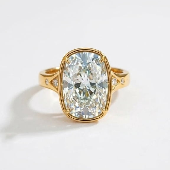 Diamond Engagement Ring, Cushion Cut Diamond Wedding Ring, Statement Ring, Promise Ring, Proposal Ring For Her, Handmade Jewelry