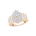 thumbnail image 1 of Diamond Engagement Ring in 10K Rose Gold (1 cttw) (I-Color, SI3/I1-Clarity) (Size-7.5), 1 of 2