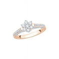 thumbnail image 1 of Diamond Engagement Ring in 10K Rose Gold (3/4 cttw) (I-Color, SI3/I1-Clarity) (Size-8), 1 of 2