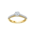 thumbnail image 1 of Diamond Engagement Ring in 14K Yellow Gold (3/4 cttw) (I-Color, SI3-I1 Clarity) (Size-5.5), 1 of 2