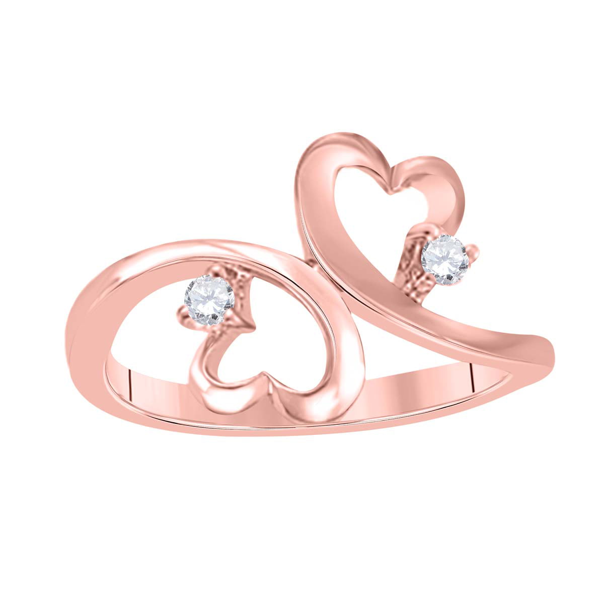 Buy quality 916 Gold Hallmark Light Weight Diamond Ring in Ahmedabad