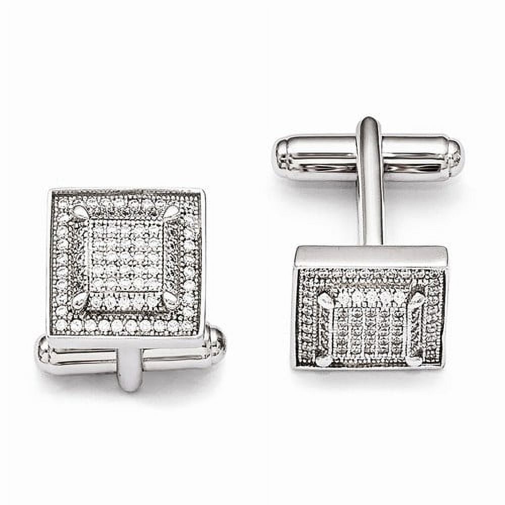 Diamond Essence Cuff Links, 2.5 cts.t.w.-SQMP427