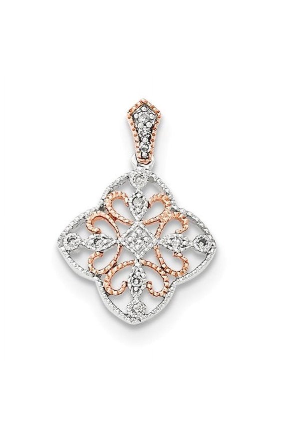 Designer Pendant with 0.99 Ct. Real Diamond Accents -WPQXP4628AA