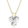 thumbnail image 1 of Diamond Essence Pendant with Heart Shape Stone - GPD1763- 1 Carat, 1 of 1