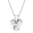 thumbnail image 1 of Diamond Essence Pendant with Heart Shape Stone - SPD1763- 3 Carat, 1 of 1