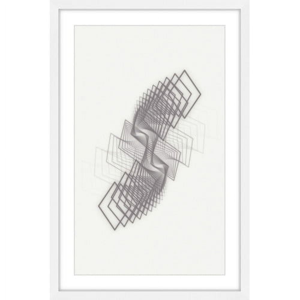 "Diamond Exploration" Framed Painting Print
