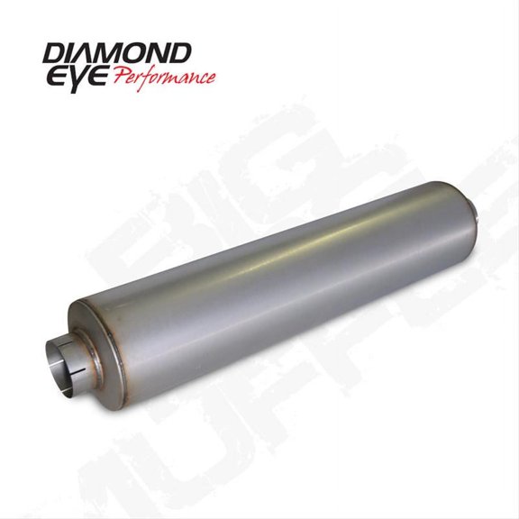 Diamond Eye 5" Aluminized Big Dog Quiet Tone Muffler 51" Overall  800465