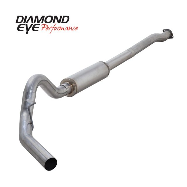 Diamond Eye KIT 4in TB SGL SS: 98.5-02 DODGE CUMMINS 5.9L