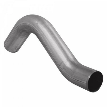 [222060]DEP Tailpipe AL.Diamond Eye TAILP 5in 1ST SEC DPF-BACK SGL W/ HANGERS AL DODGE CUMMINS 6.7L 2500/3500 2007.5-2012