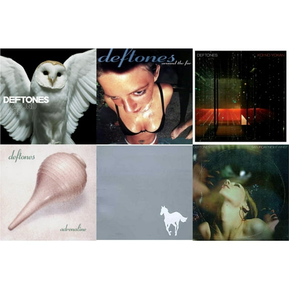 Diamond Eyes & Around The Fur & Koi No Yokan & Adrenaline & White Pony & Saturday Night Wrist [CD Bundle]