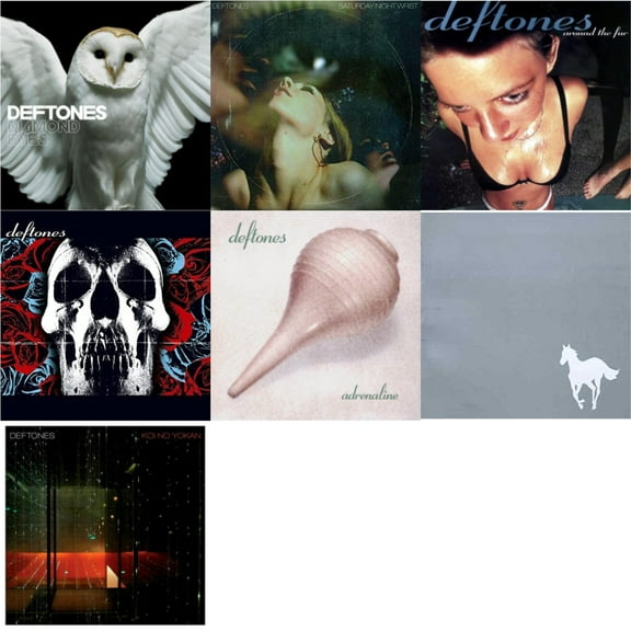 Diamond Eyes & Saturday Night Wrist & Around The Fur & Deftones & Adrenaline & White Pony & Koi No Yokan [CD Bundle]