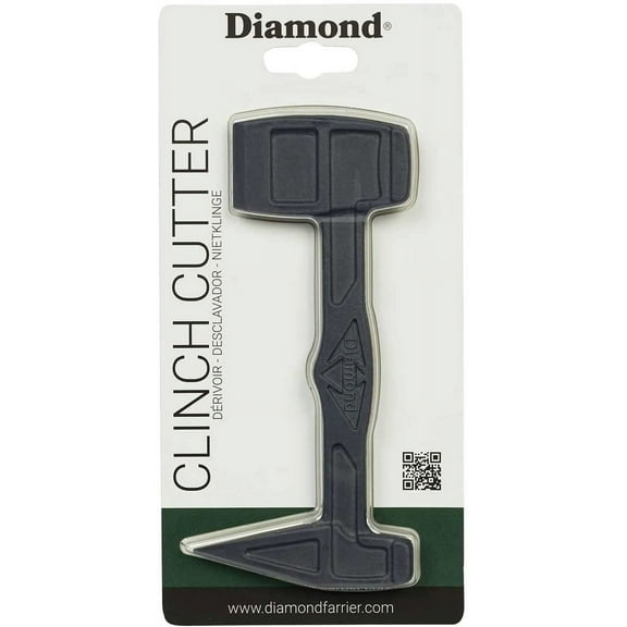 Diamond Farrier Dctr Double-Beveled Clinch Cutter, Steel