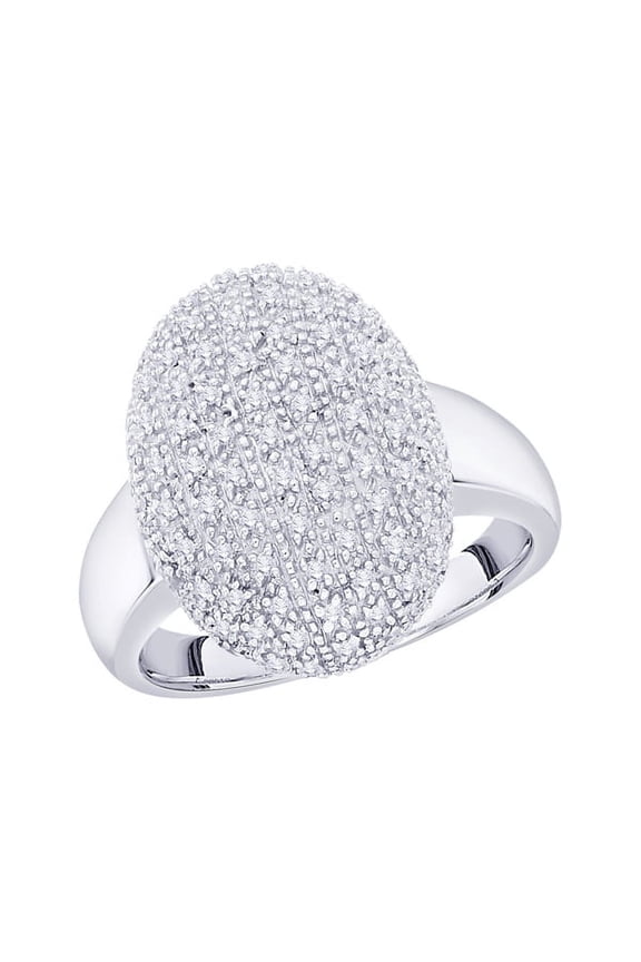 Diamond Fashion Ring in 10K Gold (1 cttw) (I-Color, SI3/I1-Clarity)