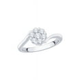 thumbnail image 1 of Diamond Fashion Ring in 14K White Gold (1/2 cttw) (I-Color, SI3/I1-Clarity) (Size-6), 1 of 2