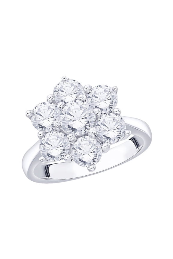 Diamond Fashion Ring in Sterling Silver (3 cttw) (I-Color, SI3/I1-Clarity)