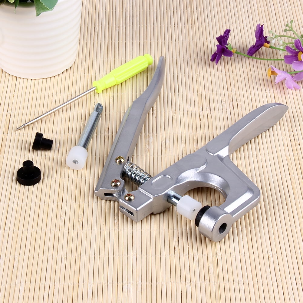 Diamond Fastener Snap Pliers 150 pcs Resin Plastic Fastener Button Press Tools