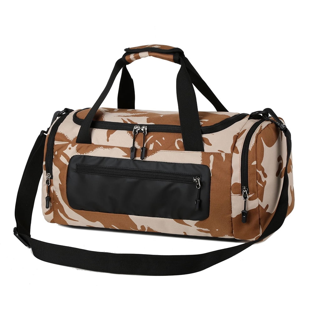 Diamond Fitness Bag Carry Handle with Shoe Compartment and Wet Pocket