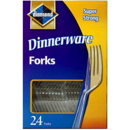 Diamond Forster Dinnerware Forks (Pack of 24)