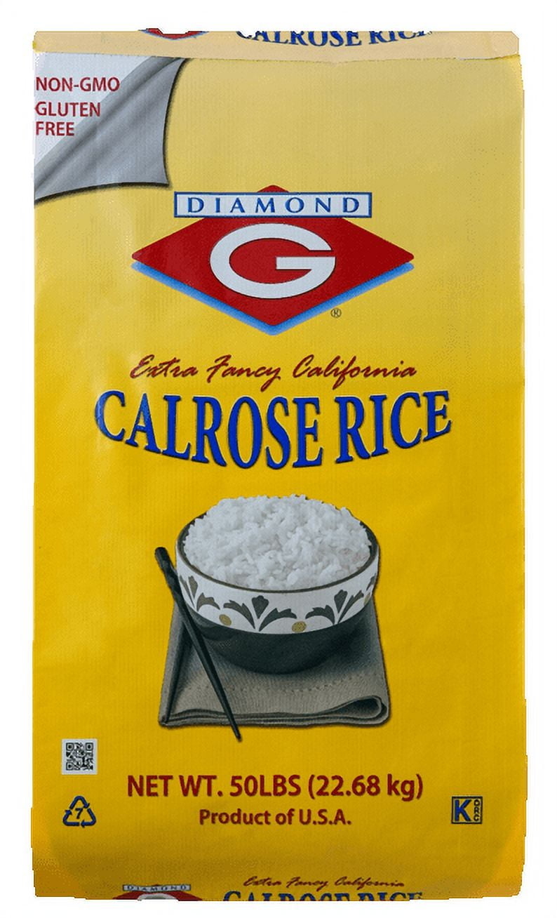 Diamond G Calrose Rice 50 Lb