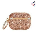 thumbnail image 1 of Diamond Glitter Case for AirPods 3rd Generation Glitter Case for Women Girls Girly Crystal Diamond Rhinestone Bling Protective with Keychain (Rose), 1 of 7