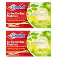 thumbnail image 1 of Diamond Greenlight Strike on Box Matches, 300 Count (Pack of 2) - Generic, 1 of 3